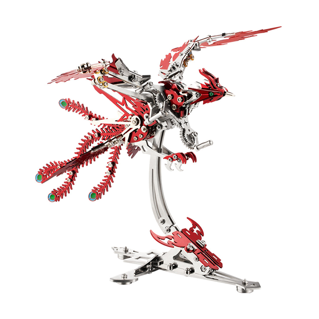 Mechanical Phoenix DIY Assembly 3D Metal Puzzle Model Kits 358PCS