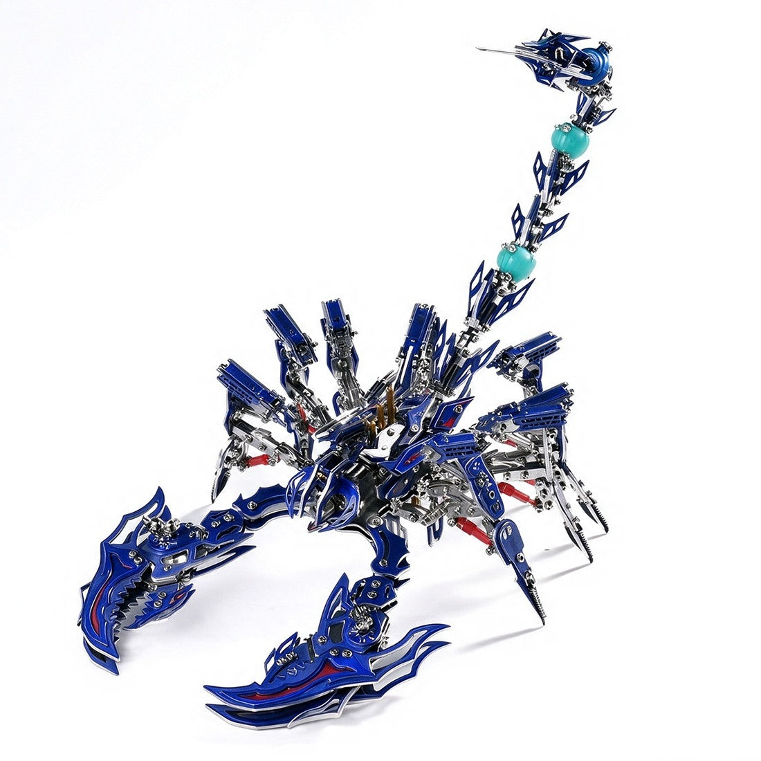 Metal Mechanical Scorpion Model Kit Articulated Mecha Sculpture 1000+PCS