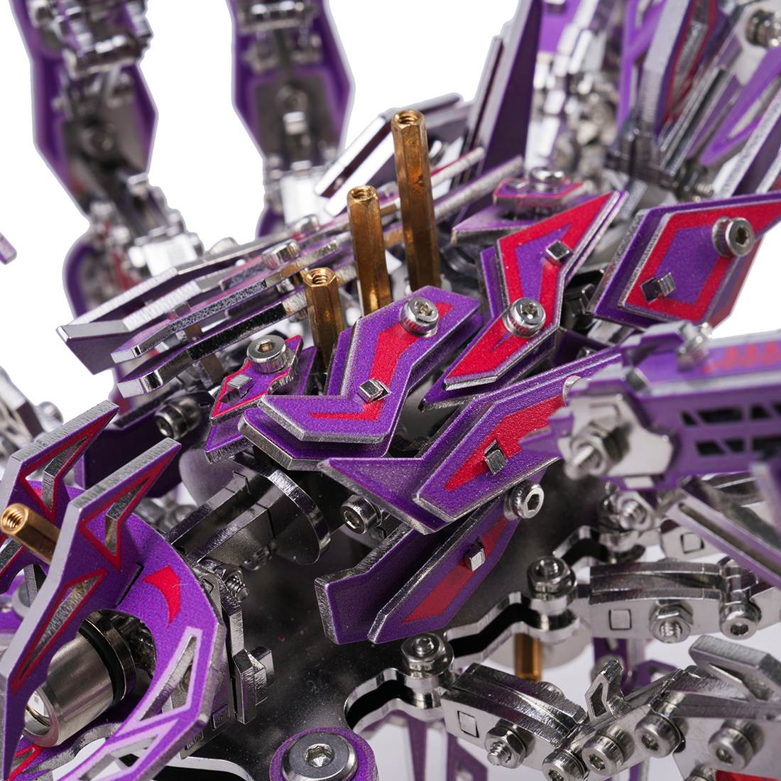 Metal Mechanical Scorpion Model Kit Articulated Mecha Sculpture 1000+PCS