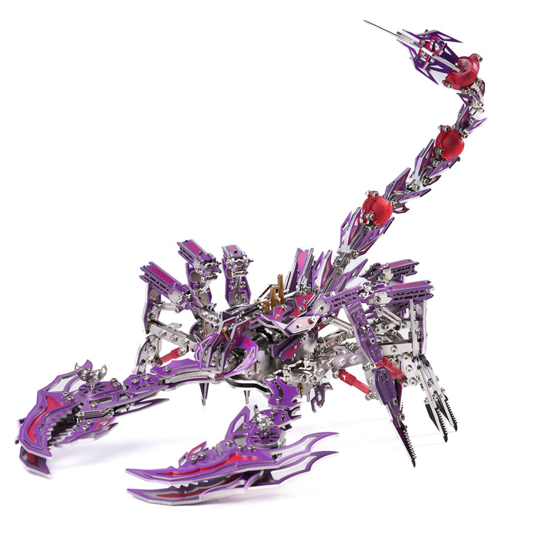 Metal Mechanical Scorpion Model Kit Articulated Mecha Sculpture 1000+PCS