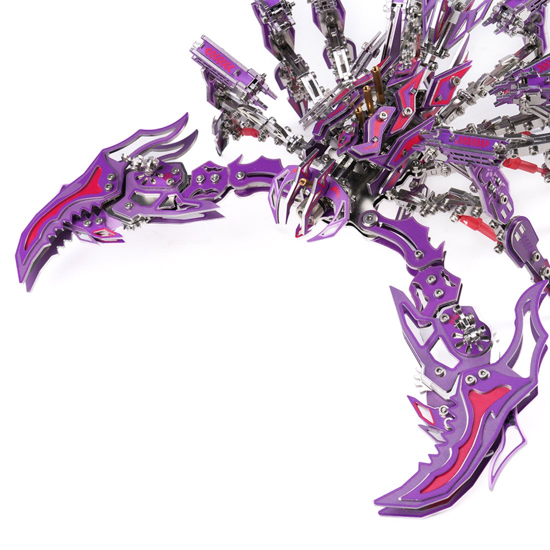 Metal Mechanical Scorpion Model Kit Articulated Mecha Sculpture 1000+PCS