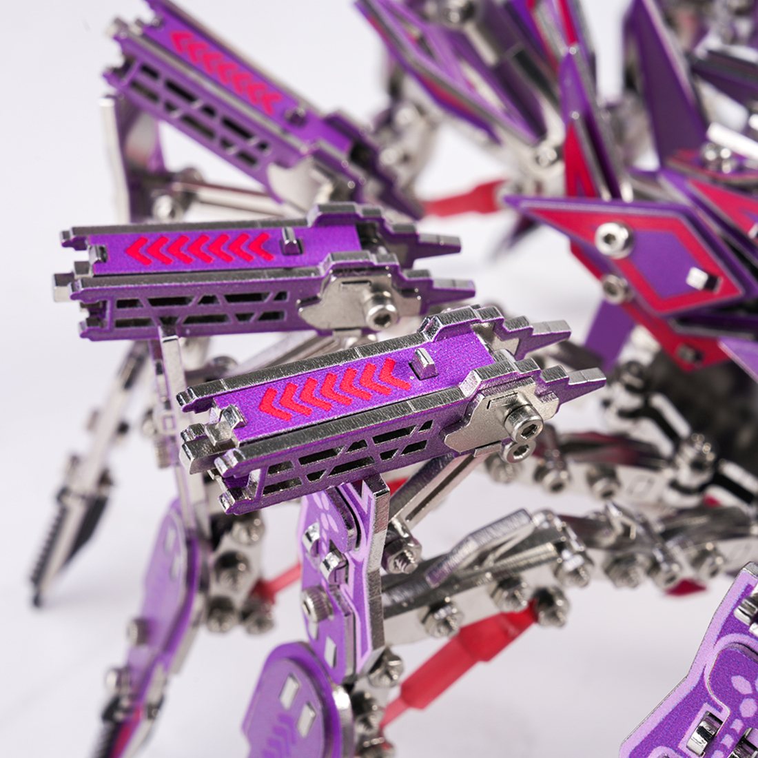 Metal Mechanical Scorpion Model Kit Articulated Mecha Sculpture 1000+PCS