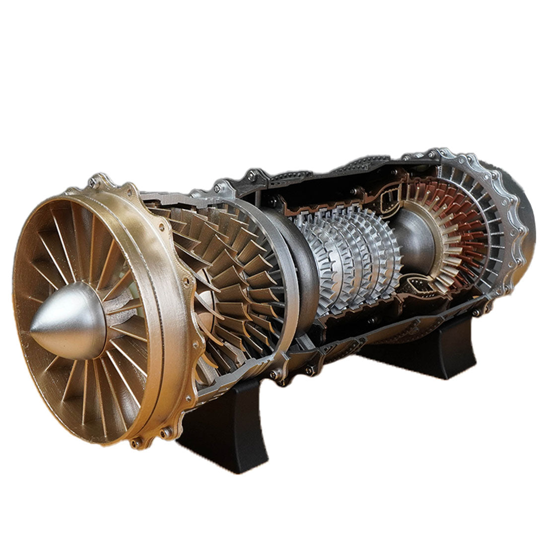 1/20 DIY Assembly Turbofan Frighter WS-15 Engine Model Toys (150+ PCS)