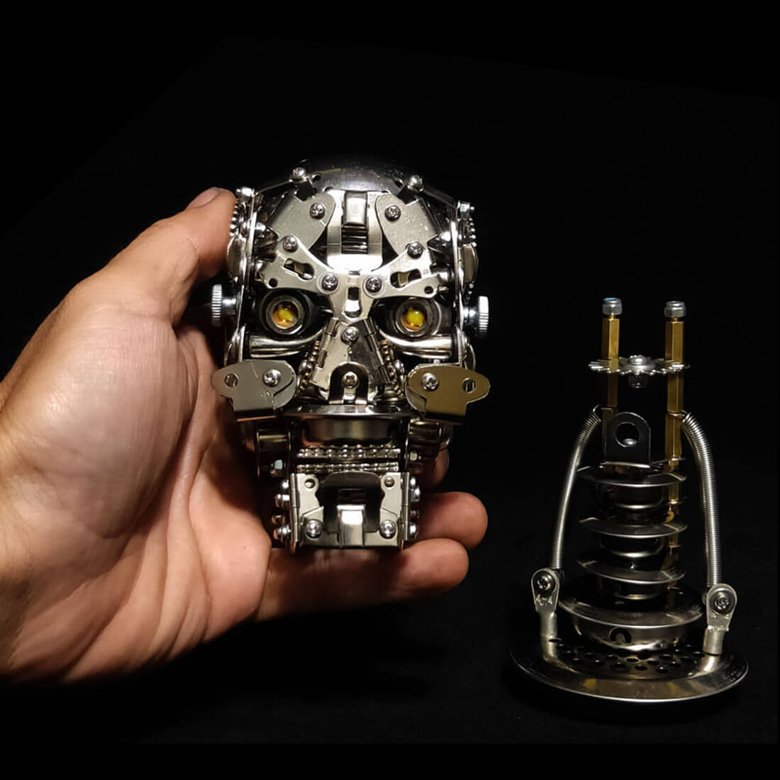 3D DIY Metal Assembly Skeleton Model Creative Trendy Decoration Model Toy Gift