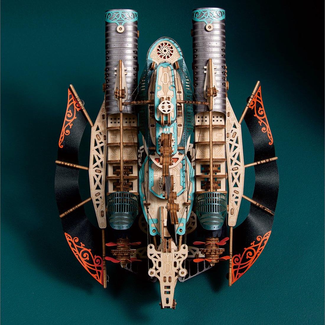 DIY Fantasy Submarine Handicraft Masterpiece "Twenty Thousand Leagues Under the Sea"