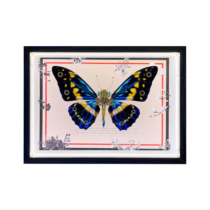 2pcs/set Random Mystery Box Steampunk Butterfly Kits with Circuit Board Frame