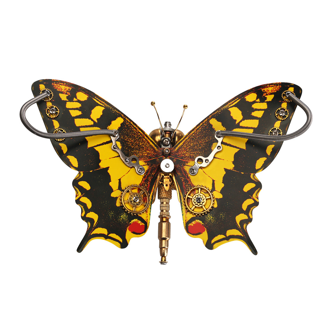 2pcs/set Steampunk Butterfly Metal Model Kits Mystery Box