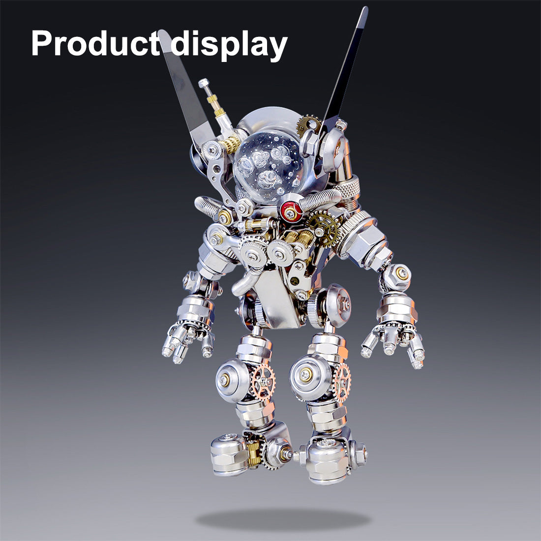 Mechanical Aerospace Rabbit Sci-fi Punk Female Astronaut 3D Metal Puzz