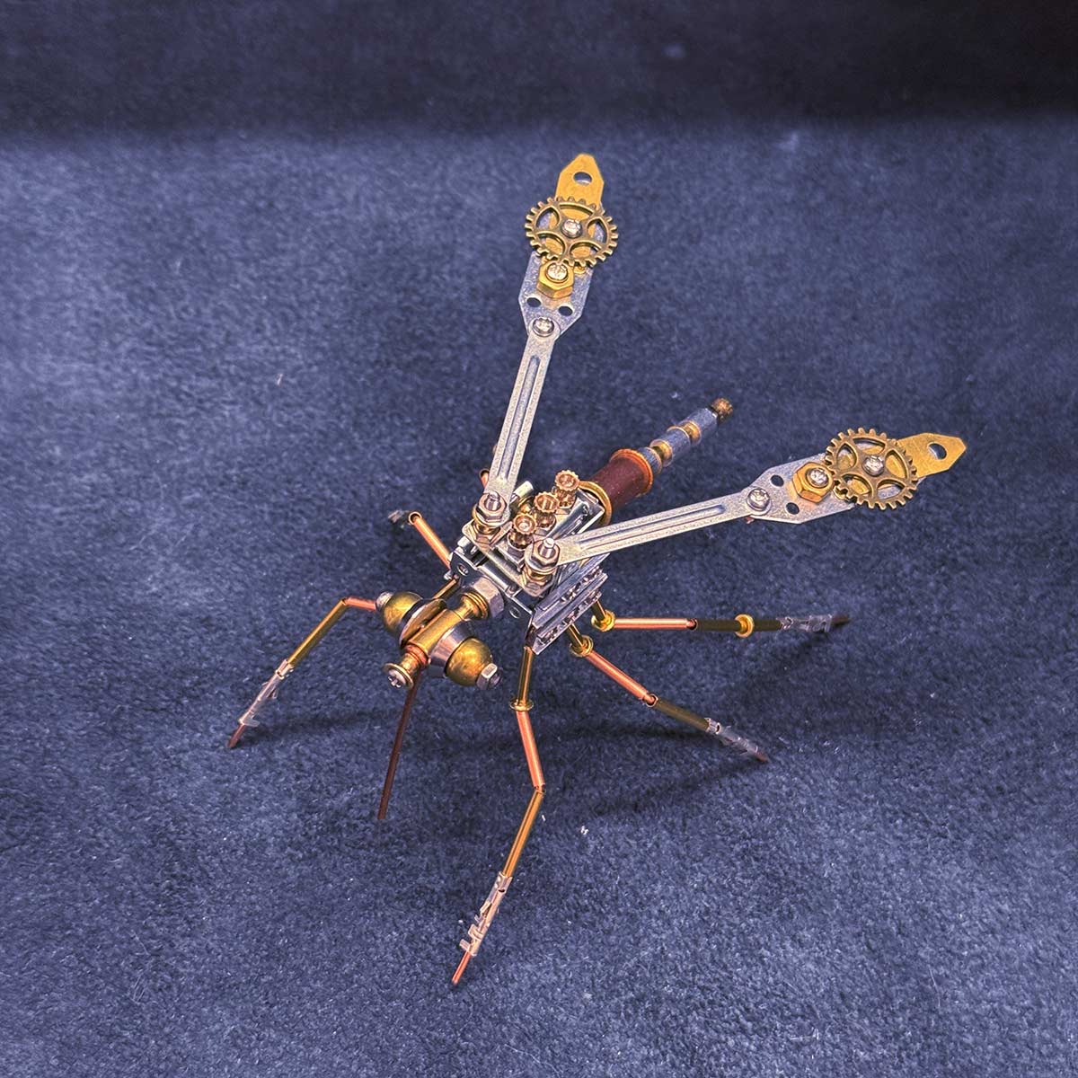 Model Insect Killer Metal 3D Metal Mini Insect Assembly Model DIY Kits for Kids