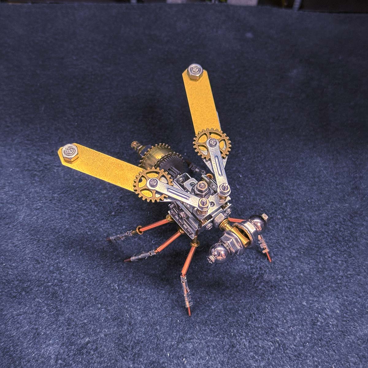 Metal Insect Project 3D Metal Mini Insect Assembly Model DIY Kits for Kids
