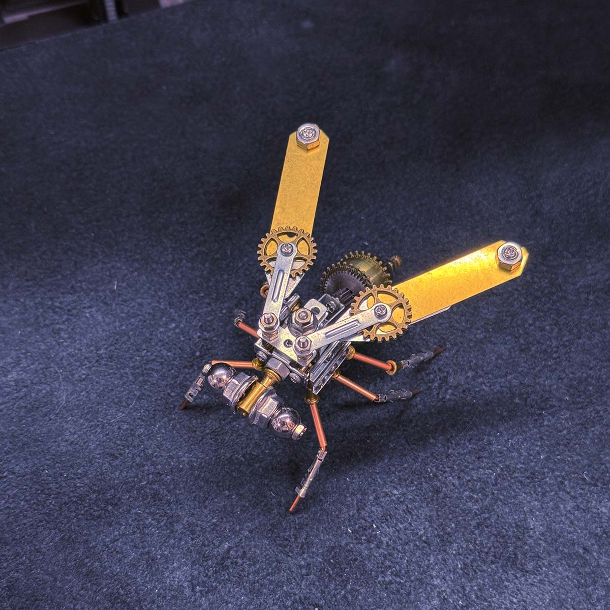 Metal Insect Project 3D Metal Mini Insect Assembly Model DIY Kits for Kids
