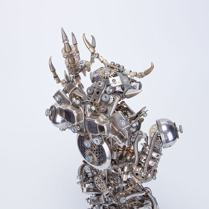 3D Metal Minotaur Mode Kits Bull-Headed Monster Beast Fight with Monkey King Wukong Difficult Puzzle