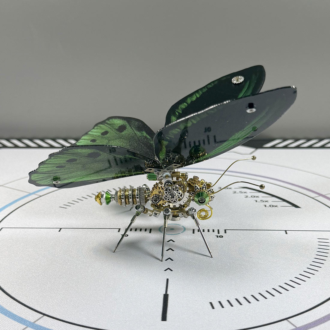 Photo Insect Modeling 3D Metal Ornithoptera Birdwing Butterfly Steampunk Insect Model Kit
