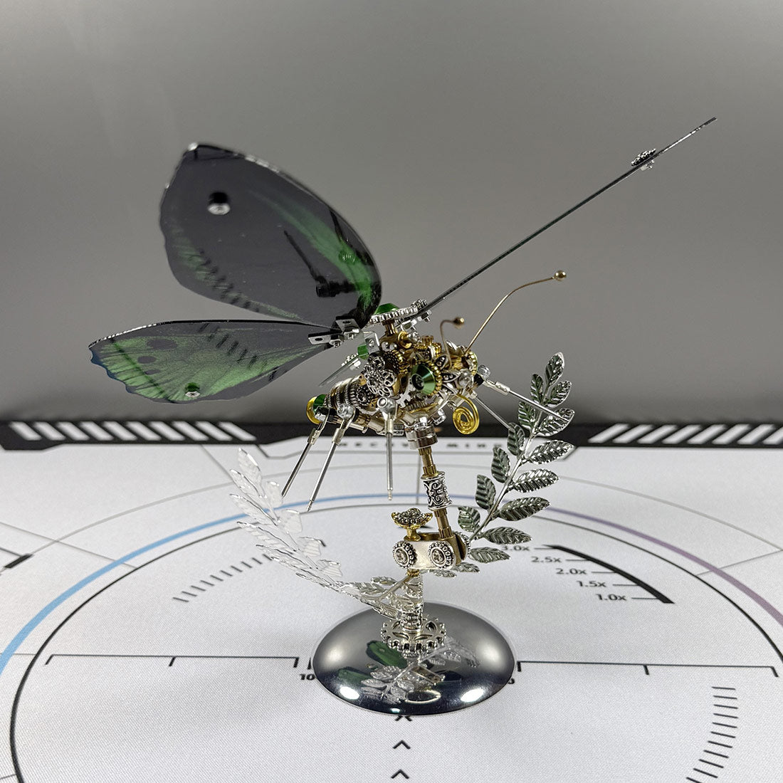 3D Metal Ornithoptera Birdwing Butterfly Steampunk Insect Model Kit