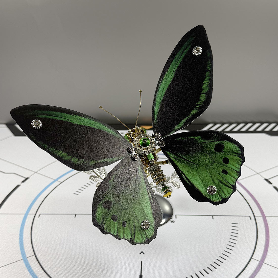3D Metal Ornithoptera Birdwing Butterfly Steampunk Insect Model Kit