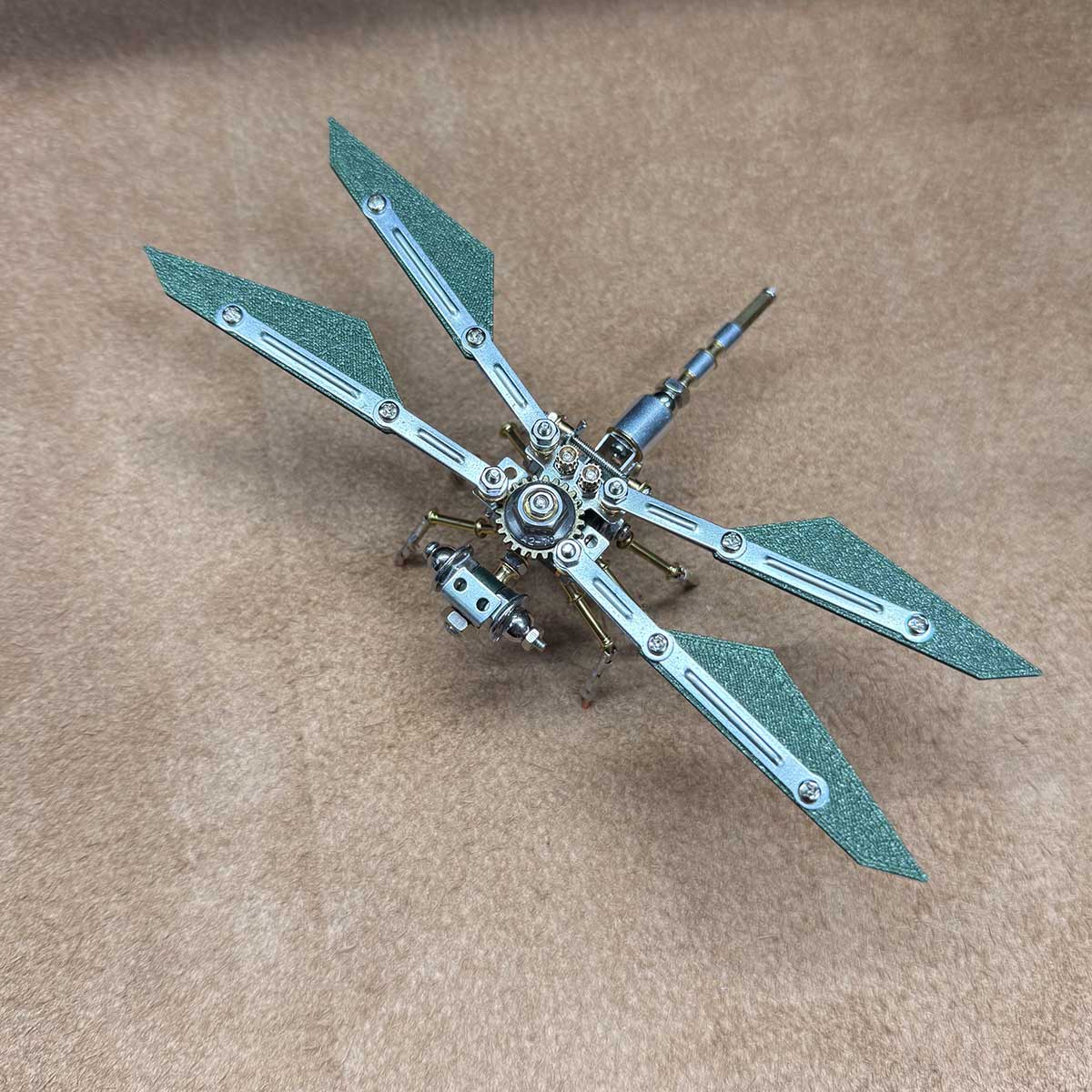 3D Metal Punk Dragonfly Model Building Kit for Beginner
