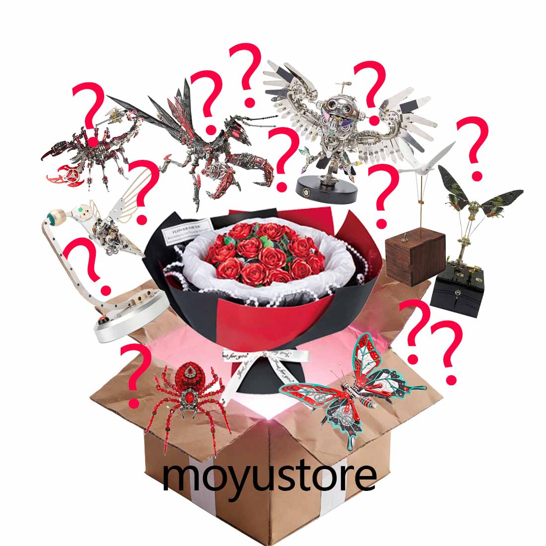 3D Metal Puzzle Cupid’s Mystery Box Valentine's Day Gift