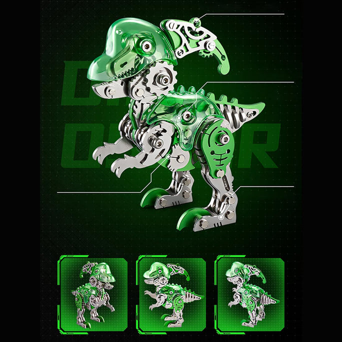 3D Metal Puzzle Dinosaur Mysterious Box