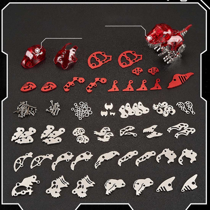 3D Metal Puzzle Dinosaur Mysterious Box