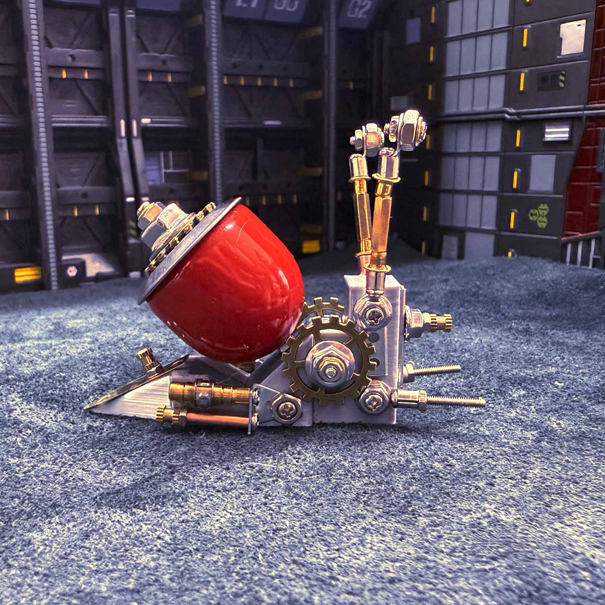 3D Metal Steampunk Snail Insect Model Building Kits