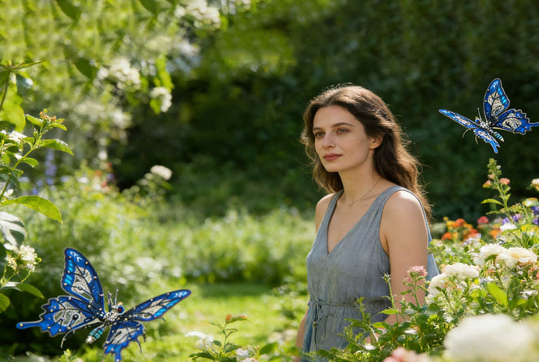 3pcs/set Swallowtail Butterfly 3D Metal Puzzle for Her