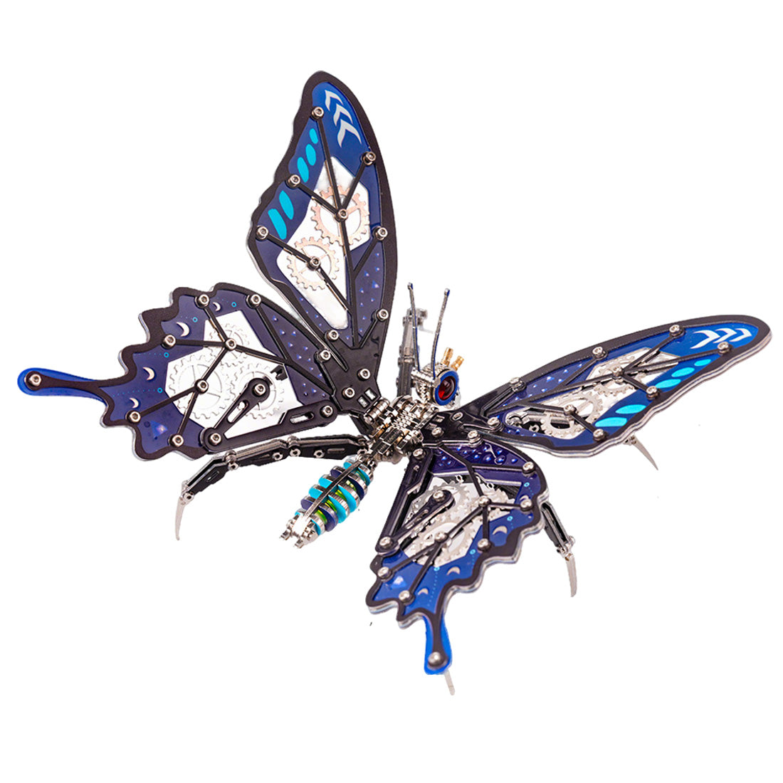 3D Stainless Steel Swallowtail Butterfly Metal Model Kits