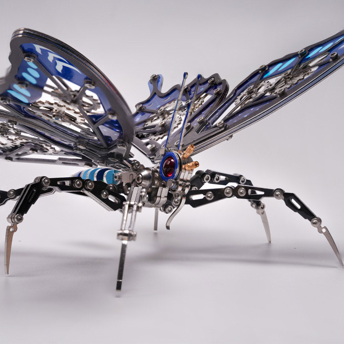 3D Stainless Steel Swallowtail Butterfly Metal Model Kits