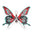 3D Stainless Steel Swallowtail Butterfly Metal Model Kits