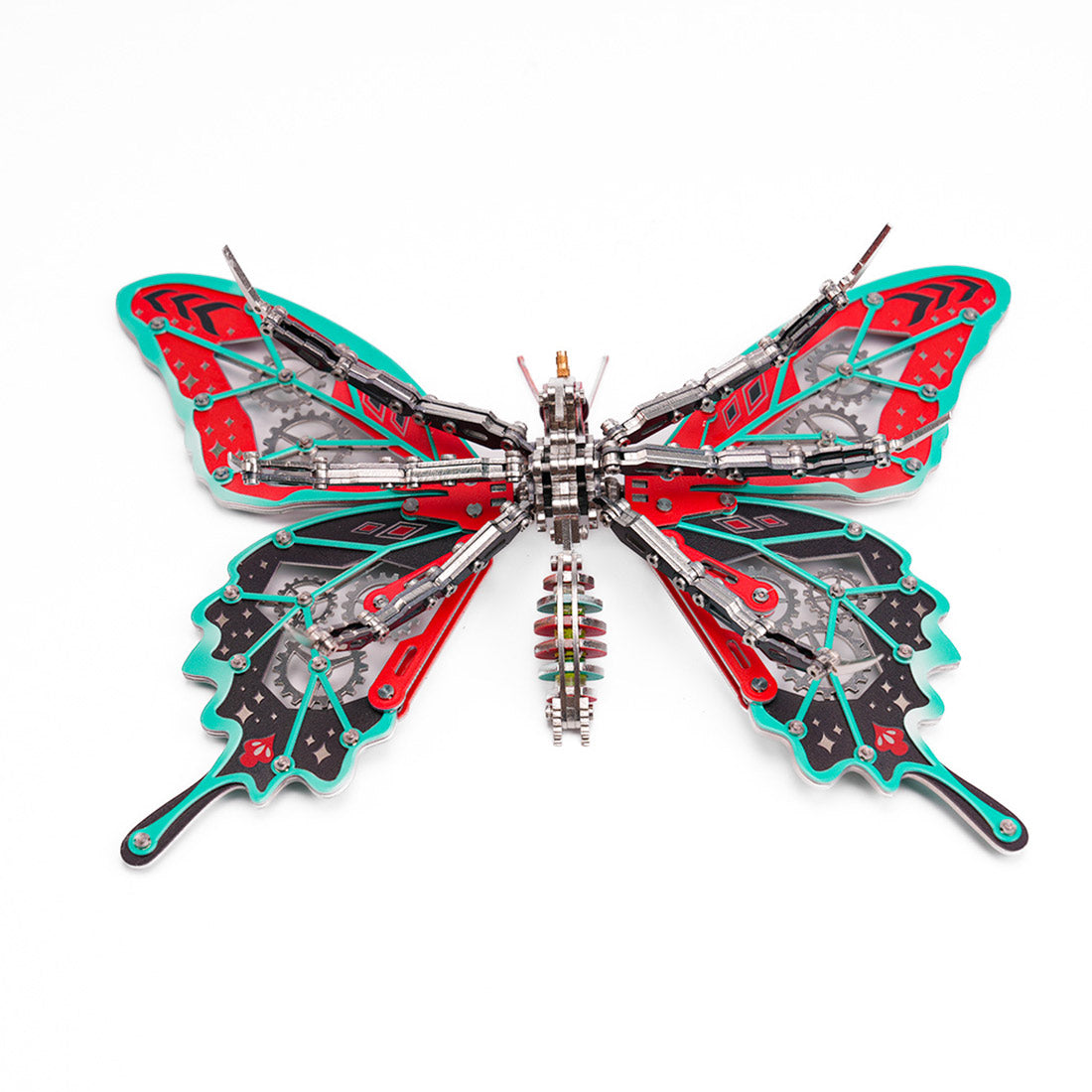 3D Stainless Steel Swallowtail Butterfly Metal Model Kits