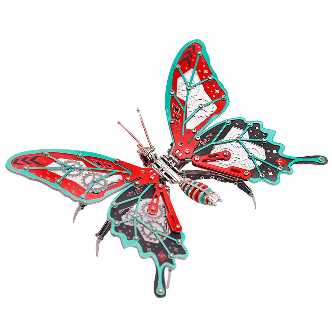 3D Stainless Steel Swallowtail Butterfly Metal Model Kits