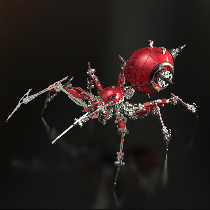 3D Steampunk Mechanical War Spider Tarantula Spider Model Building Kits for Adults