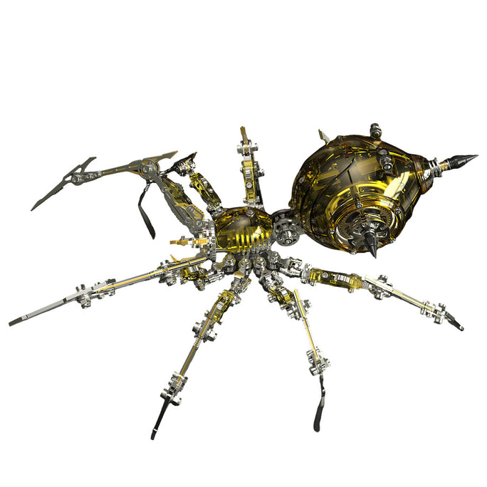 3D Steampunk Mechanical War Spider Tarantula Spider Model Building Kits for Adults
