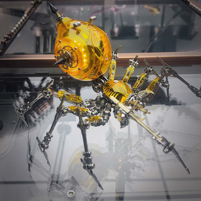 3D Steampunk Mechanical War Spider Tarantula Spider Model Building Kits for Adults