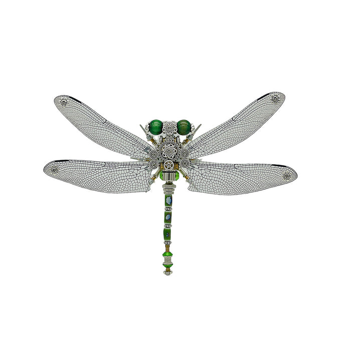 3pcs/set Steampunk mini Dragonfly 3D Metal Puzzle Mystery Box