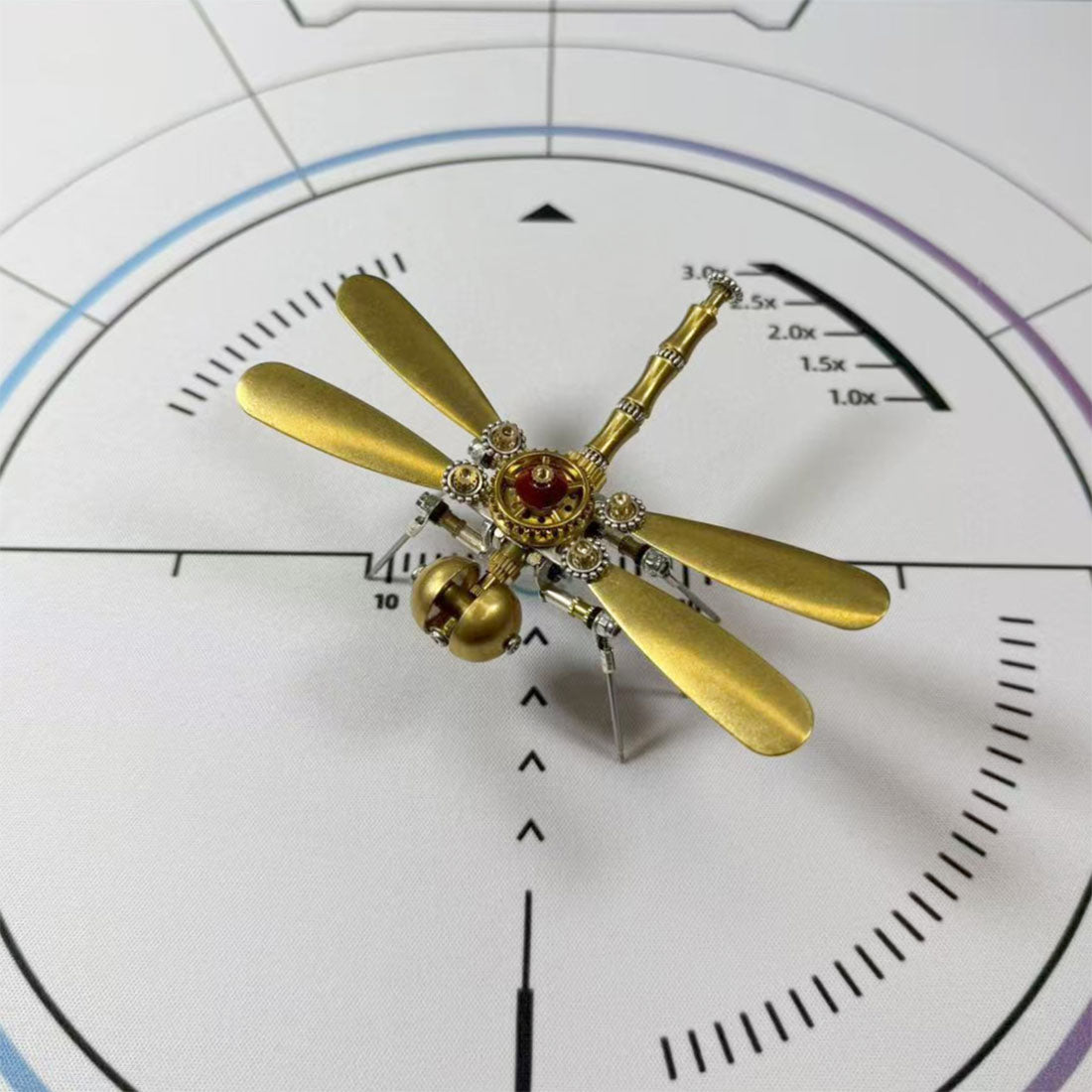 7 Days Advent Calendar 3D Metal Steampunk Insect Christmas Gift Set