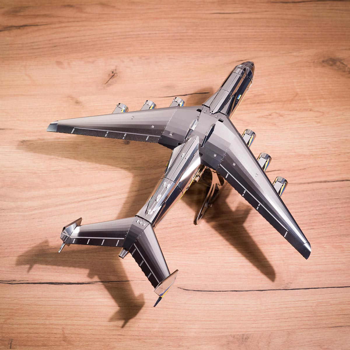Mechanical AN-225 MRIYA Cargo Aircraft 3D Metal Puzzle Kits for Aviation Lovers 270PCS