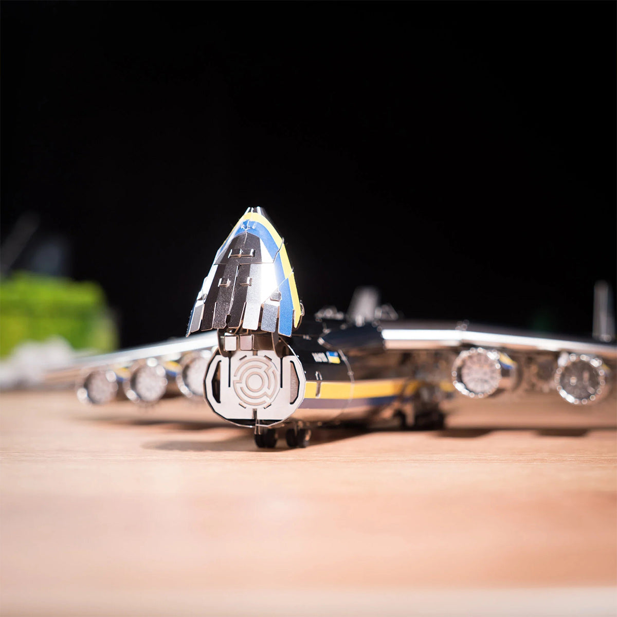 Mechanical AN-225 MRIYA Cargo Aircraft 3D Metal Puzzle Kits for Aviation Lovers 270PCS