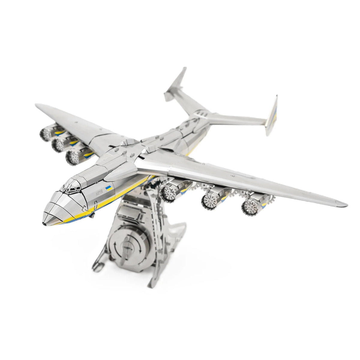 Mechanical AN-225 MRIYA Cargo Aircraft 3D Metal Puzzle Kits for Aviation Lovers 270PCS