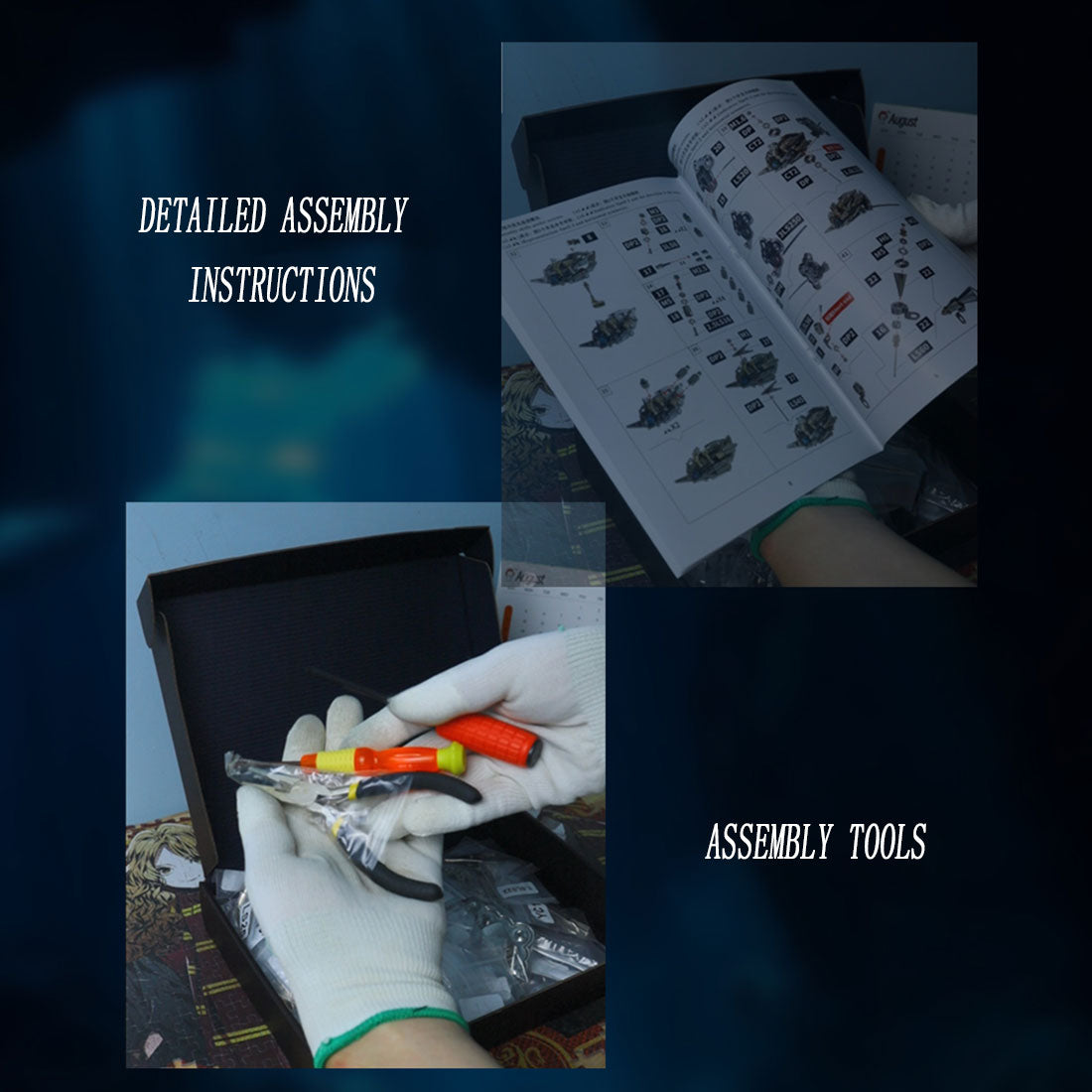 Brass 3D Metal Dolphin Assembly Model Building Kits