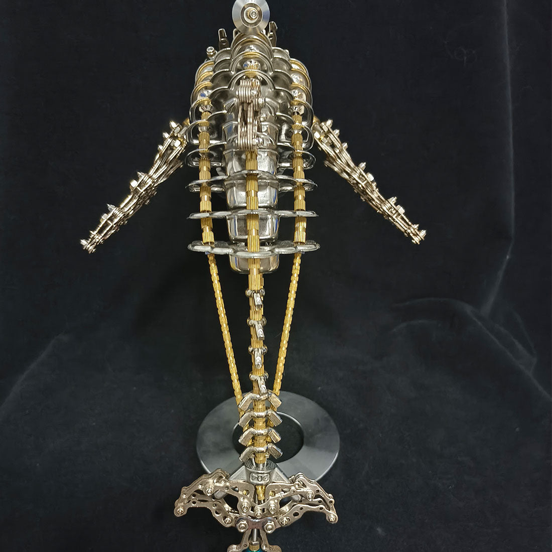 Brass 3D Metal Dolphin Assembly Model Building Kits