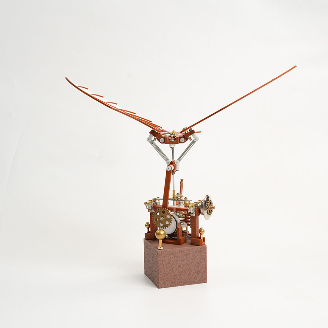 Da Vinci Ornithopter with Kinetic Flapping Wing 3D Model DIY Kits 243PCS