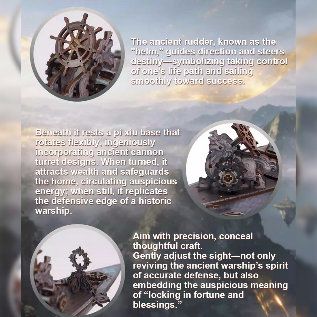 Chinese Ancient Fast attack Craft Warship Mechanical 3D Wooden Model Building kits 248PCS