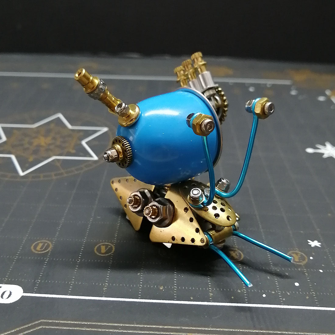 Colorful Steampunk Snail 3D DIY Metal Insect Kits