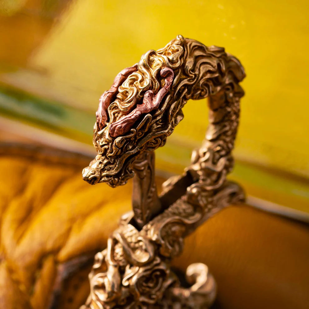 Coppertistwu Multi-functional Eastern Dragon Dragon Keychain Bottle Opener