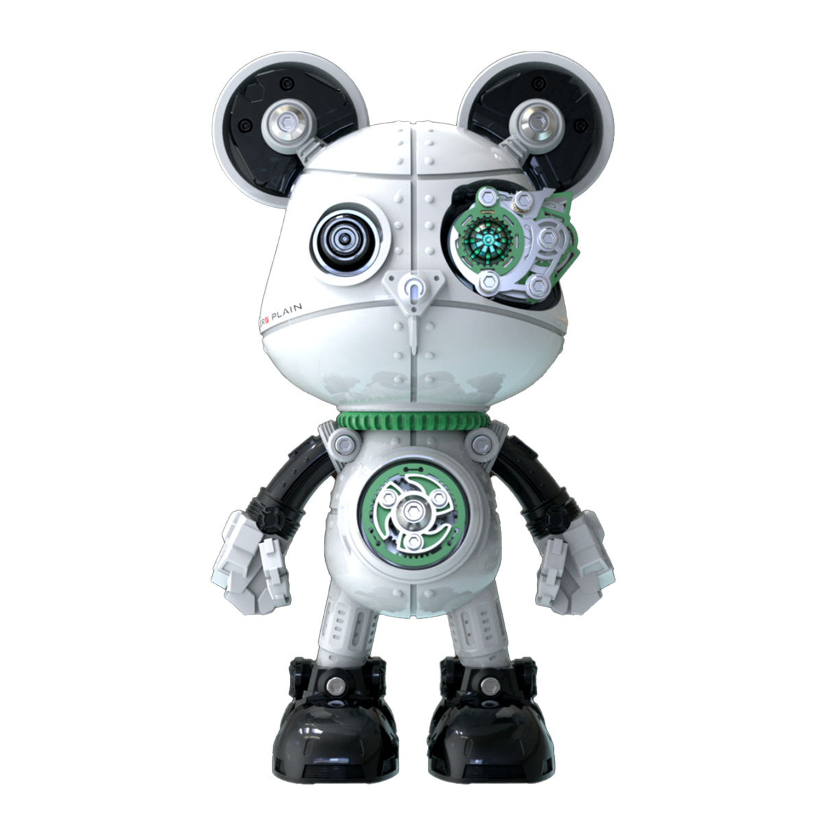 Cyborg Violence Bear 3D Metal Puzzle Model Building Kit High End Desktop Toy