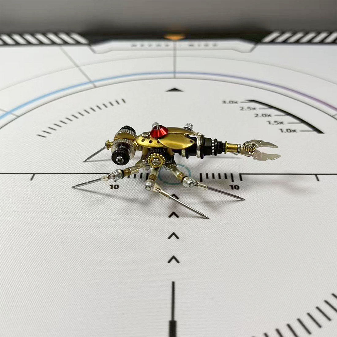 DIY Steampunk 3D Golden Insect Model Kit Fruit Fly Ant Bee Dragonfly Mosquito Spider