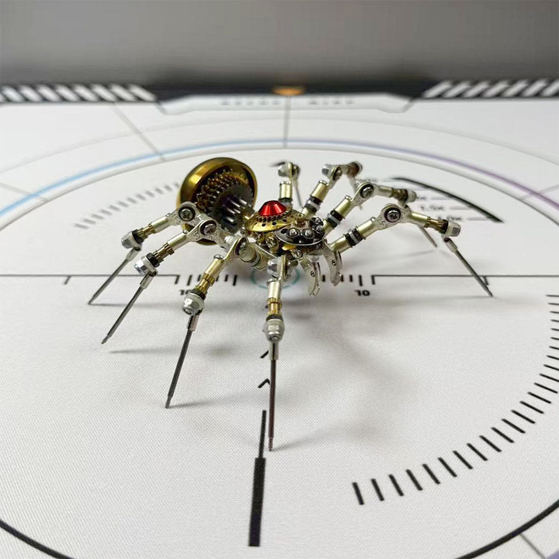 DIY Steampunk 3D Golden Insect Model Kit Fruit Fly Ant Bee Dragonfly Mosquito Spider