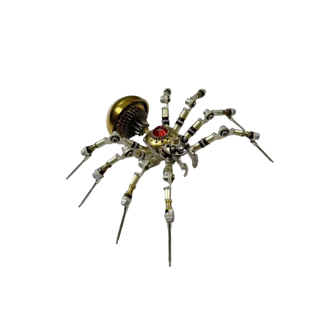 DIY Steampunk 3D Golden Insect Model Kit Fruit Fly Ant Bee Dragonfly Mosquito Spider
