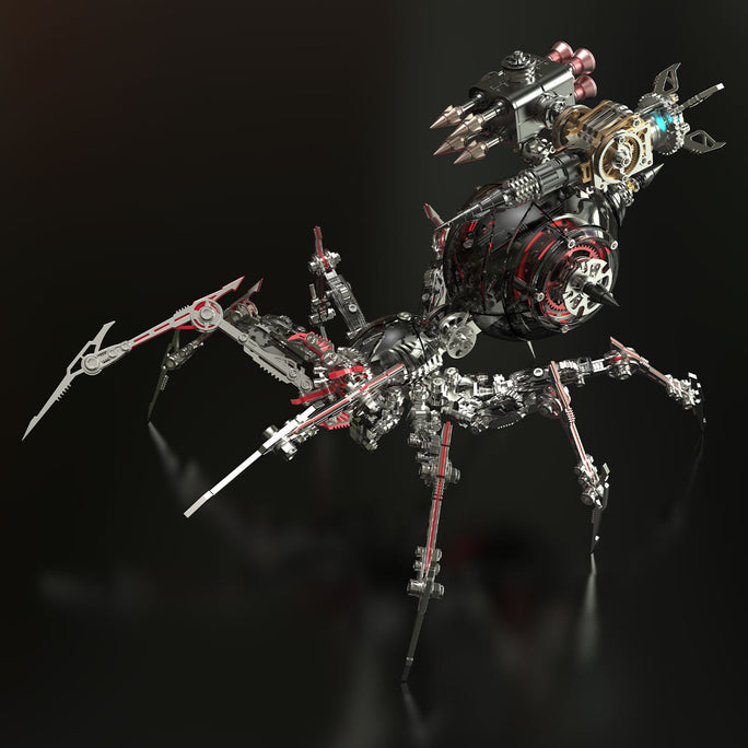 Dreadspire — Crimson Predator War Spider, Armed Edition Metal Model Kits
