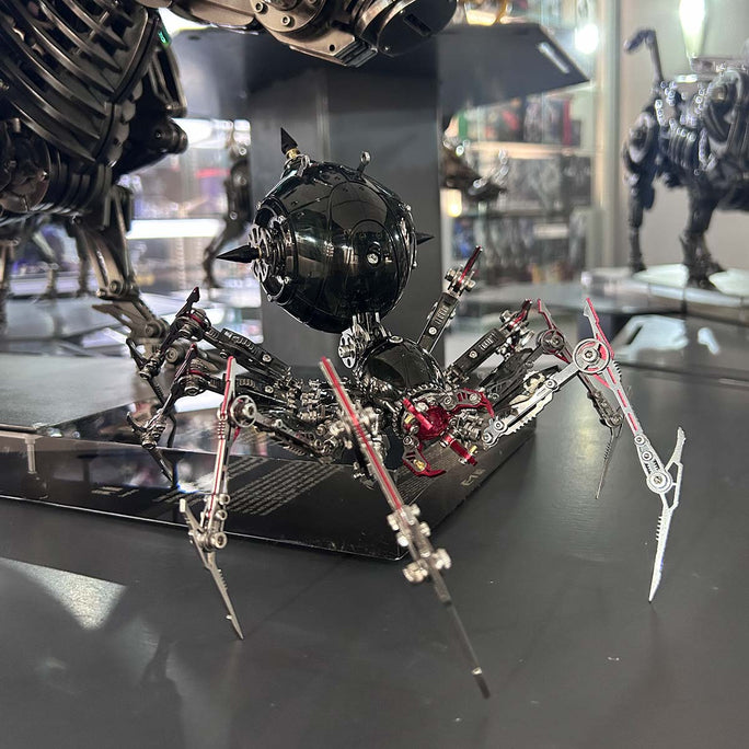 Dreadspire — Crimson Predator War Spider, Armed Edition Metal Model Kits